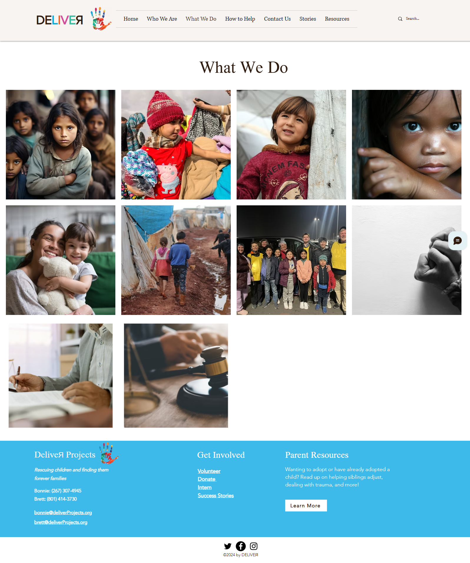 Deliver Nonprofit — What We Do page